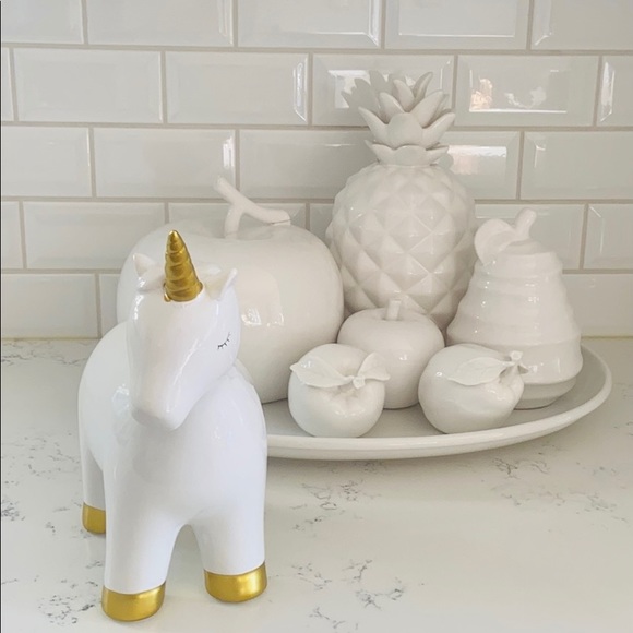 Home Goods Ceramic Unicorn Coin Bank - Picture 4 of 13